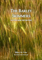 Barley Skimmers book cover plus Bandcamp link